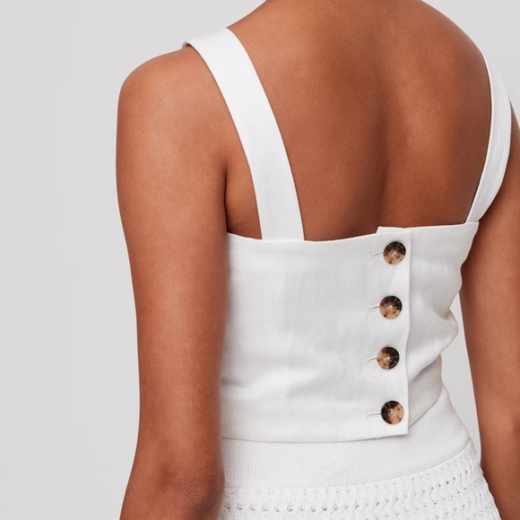 Wilfred Aritzia Cezanne Crop top - Picture 1 of 13